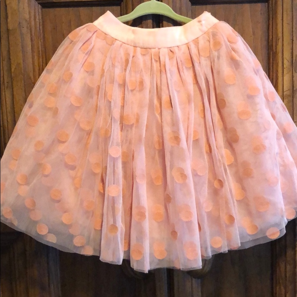 Antique Rose Girls Fluffy Tutu Skirt